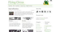 Desktop Screenshot of flyingcircus.it